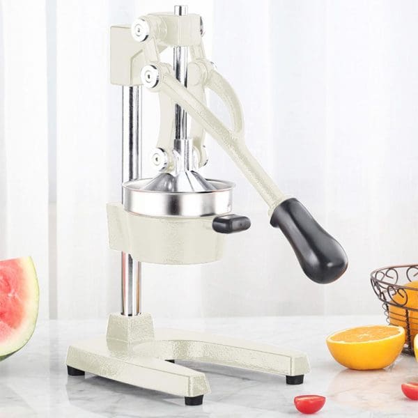 SOGA Commercial Manual Juicer Hand Press Juice Extractor Squeezer Orange Citrus White - Image 2