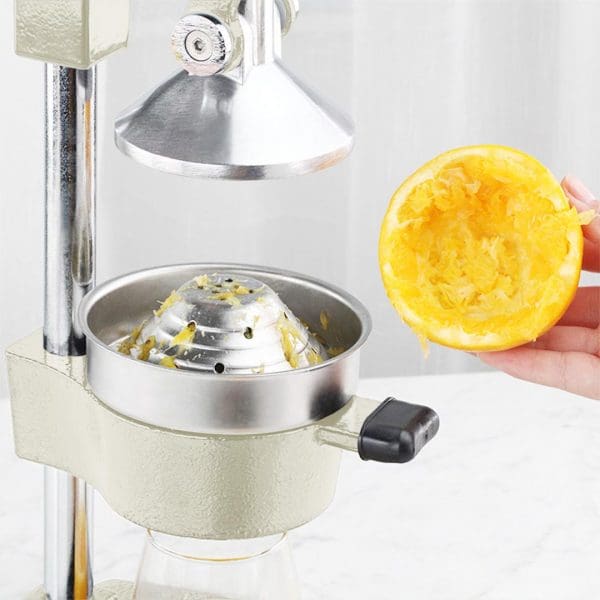 SOGA Commercial Manual Juicer Hand Press Juice Extractor Squeezer Orange Citrus White - Image 3