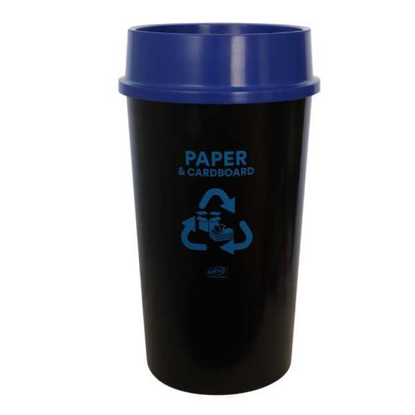 SABC-2071B (Sabco Waste Solution Bin Paper & Cardboard Blue 60L)