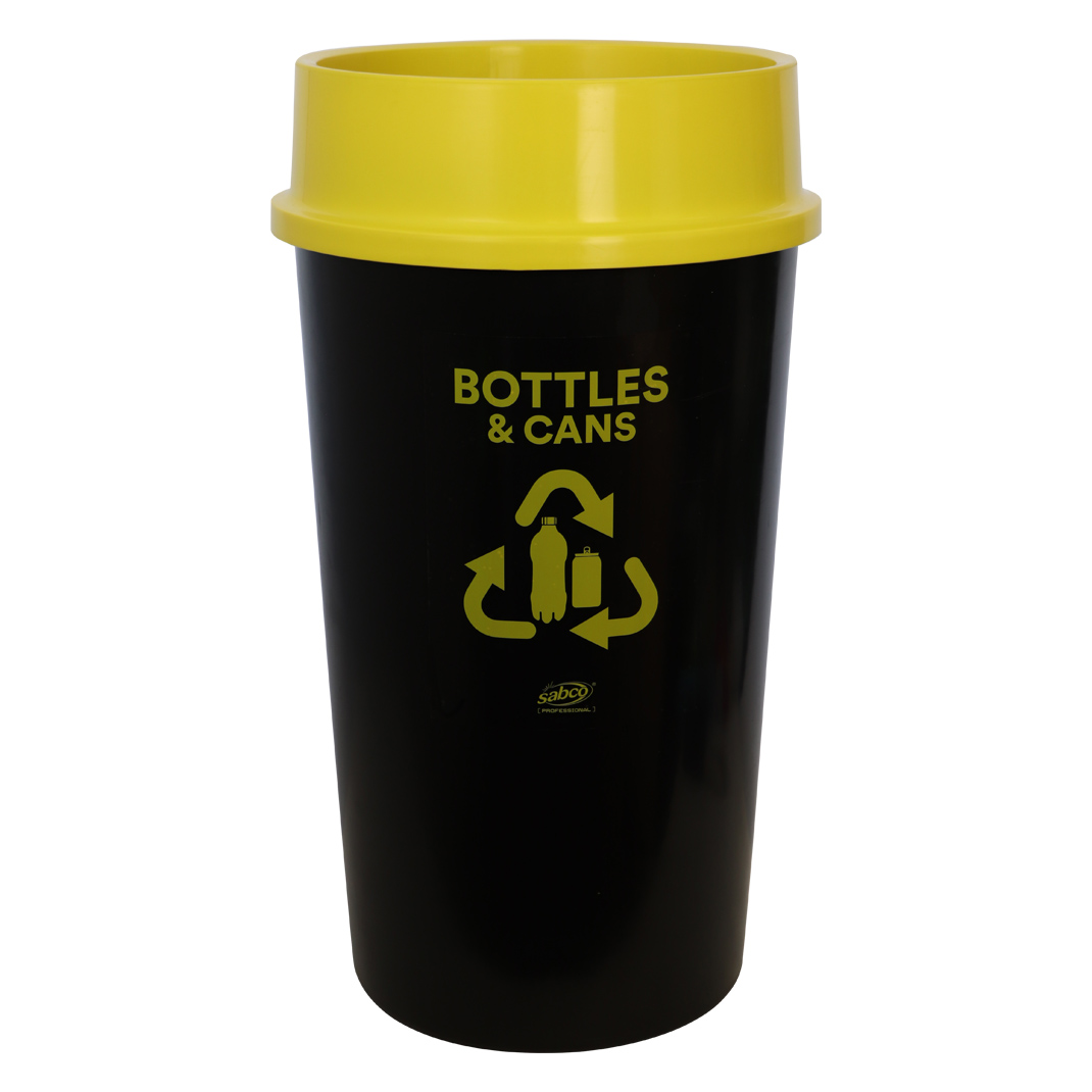 SABC-2071Y (Sabco Waste Solution Bin Bottles & Cans Yellow 60L)