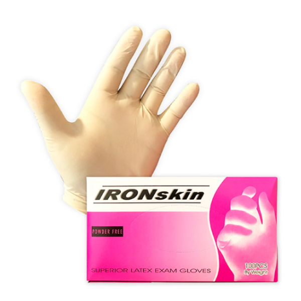 54695 (Ironskin Powder Free Latex Gloves Extra Large 1000pcs)