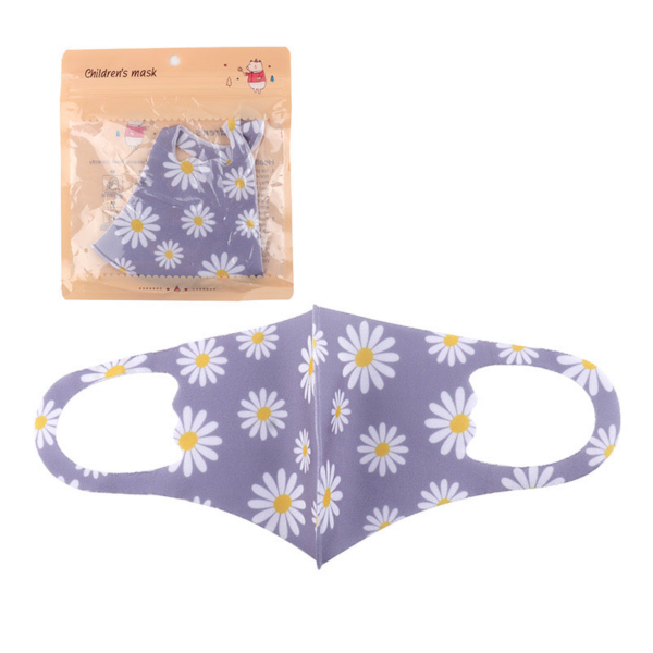 RFM-FD (Childrens Reusable Washable Fashion Face Mask Floral Design 1pc)