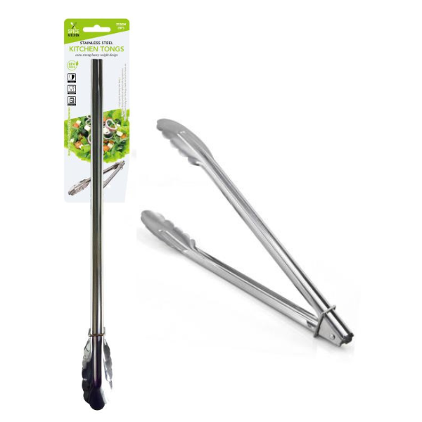 DUR0886 (Stainless Steel Tongs 16inch 40cm)