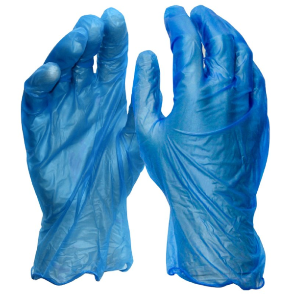 AVG006 (Astrada Vinyl Glove Powder Free Blue Extra Large 1000pcs )