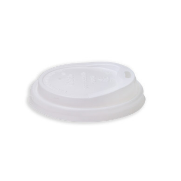 CP8LID-W (Future Friendly CPLA Coffee Cup Lids 6oz White 1000pcs)